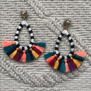 Baublebar multi color dangle earrings-worn once!